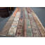 Tapis rétro, tapis de 4,1 x 9,2 pi, tapis anatoliens bruns, tapis turcs, tapis de chambre à coucher