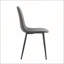 Ensemble de table de salle à manger extensible et chaises avec table coulissante de 59 à 71 pouces et chaises en lin et coton-130075810-130075809-130075811
