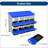 Chicken Nesting Boxes,8 Hole Metal Roll Away Eggs Laying Boxes With Ventilation Holes,rustproof Plastic Tray & Keyhole Mounting, Cleanable Pull Out Nest Box For Hen & Duck-1773515858