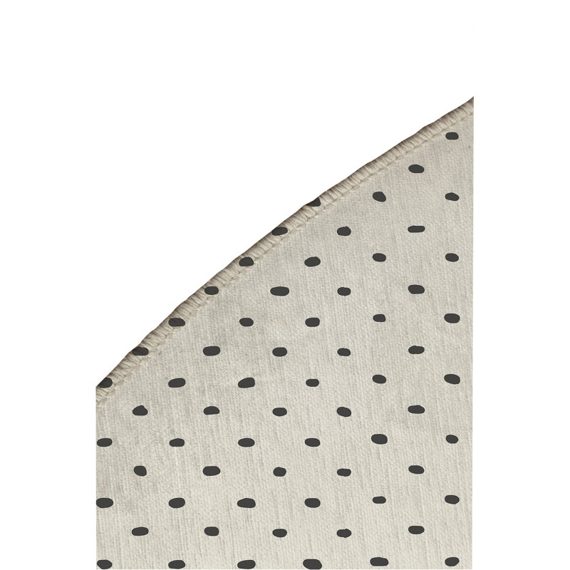 Tapis de jeu Teeny Tiny Kids, Ivoire/gris anthracite