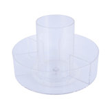 Wayfair Basics® Aldora 5-Compartment 360 Degree Rotating Countertop Organizer Storage