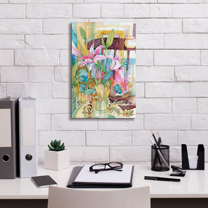 Art mural sur toile Winston Porter «Stargazer Interior» par Annelein Beukenkamp, H 18 po x l 12 po x P 0,75 po