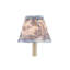 Aviary - Tapered Chandelier Shade - Dusty Blue, Ivory-1819001577