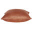 Coussin décoratif carré en mélange de coton orange 22 po Sunstone-1836745801-1836745821-1836745822