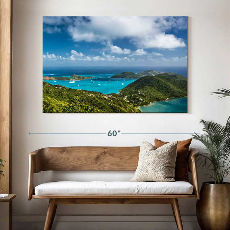 Gillard, île de Gorda, H 34 po x l 51 po