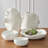Kelp Vase-Matte White-Tall