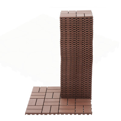 Paquet de 44 carreaux de terrasse