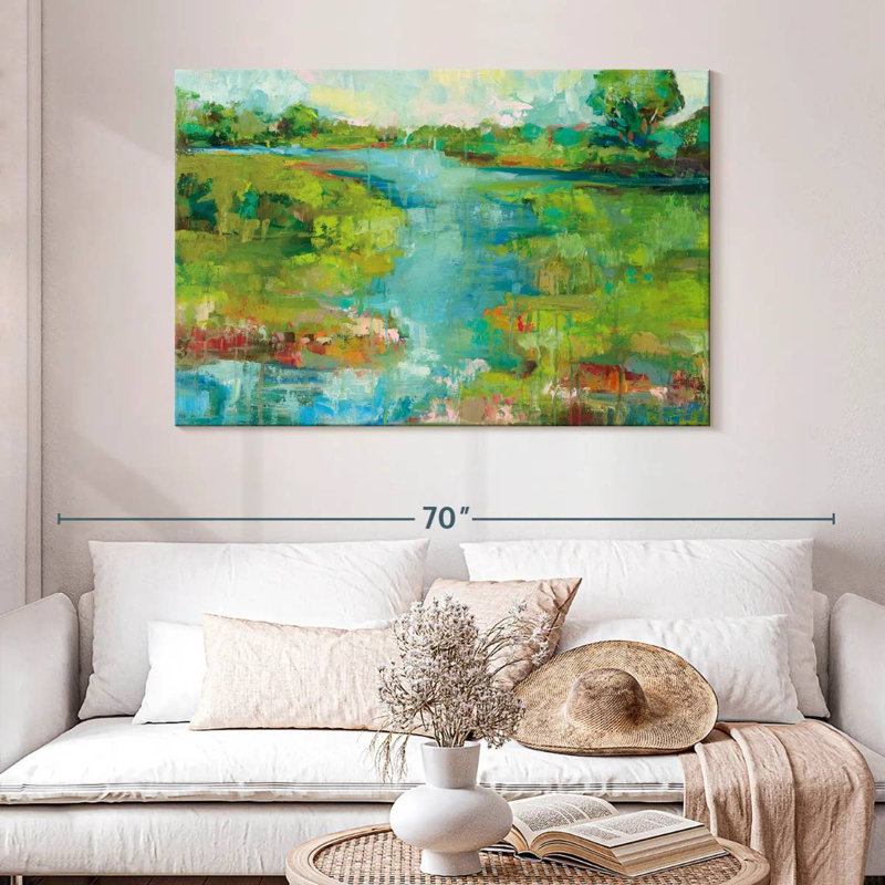 Avery Spring Marsh, 32" H x 48" W