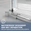 36'' W x 36'' D x 72'' H Frameless Square Shower Enclosure