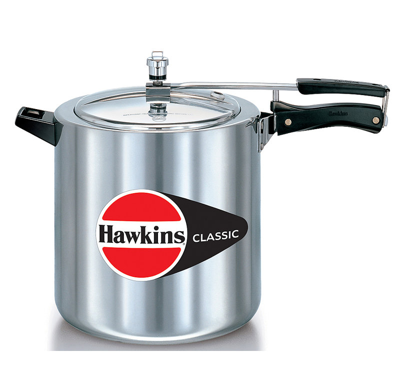 Hawkins Classic Aluminum Pressure Cooker, 4.23 Quart