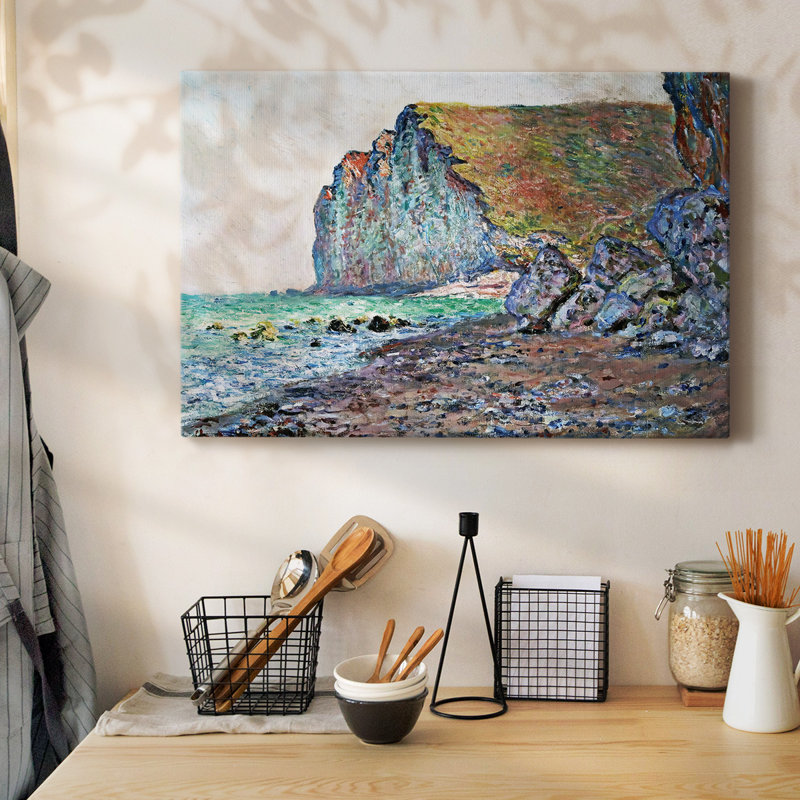 Falaises des petites-galerie sur toile tendue, H 40 po x l 60 po