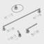 Ensemble de quincaillerie de salle de bain 4 pièces Avalon - 9024-Kit-RD-98379626