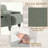 Jakeim 28‘’ Upholstered Accent Chair with Arm-1196731306