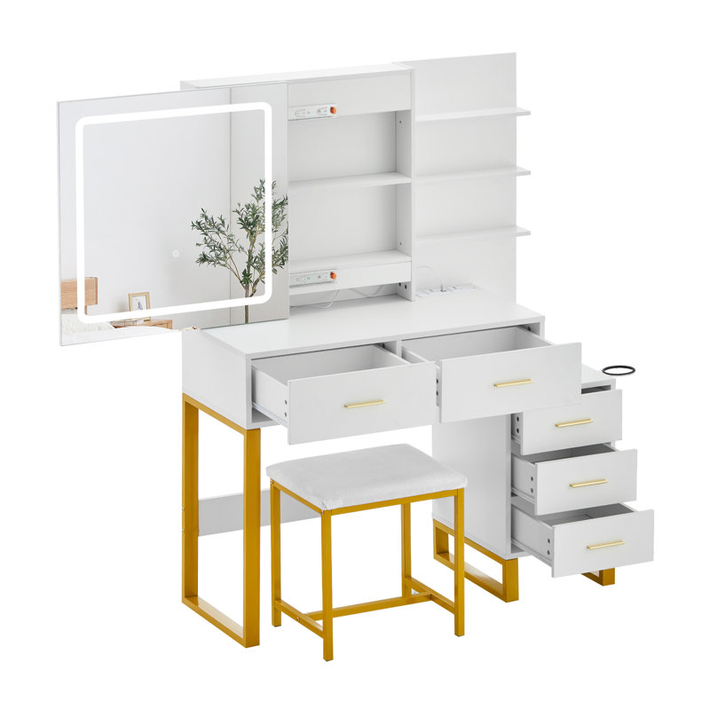 Dressing Table with Mirror