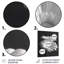 Monochromes noir et blanc «Bliss Daisy Photo I» - impression d'art mural marguerites-2105559768-2105559775