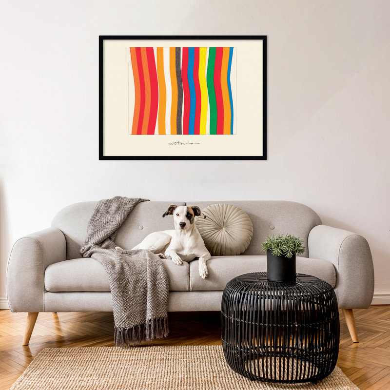 I'm Parallel To Myself by Amber Vittoria, Black, 25" H x 33" W x 1" D