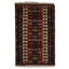 Hand-Knotted High-Quality Red/Black/Beige Area Rug