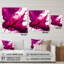 Ancien mystère in Viva Magenta II - Art mural acrylique abstrait à encre liquide-101499703