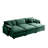 Versatile Oversized Cushioned Sofa With Multiple Ottomans For Various Uses-1433815319