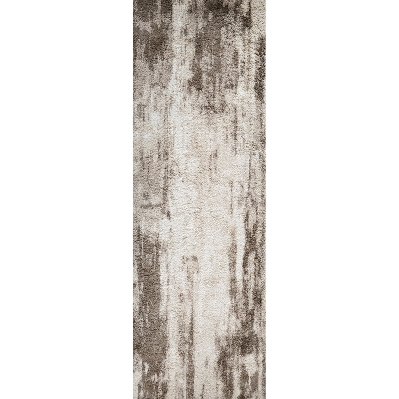 Armantine Shag Area Rug, Runner 3'2" x 12'2"