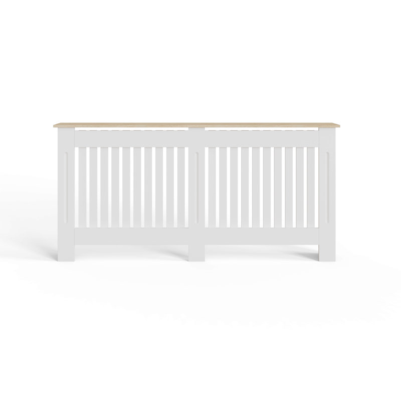 Longslow Radiator Cover, 83cm H x 172cm W x 19cm D