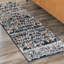 Tapis bleu marine / beige Allenvale-487430268