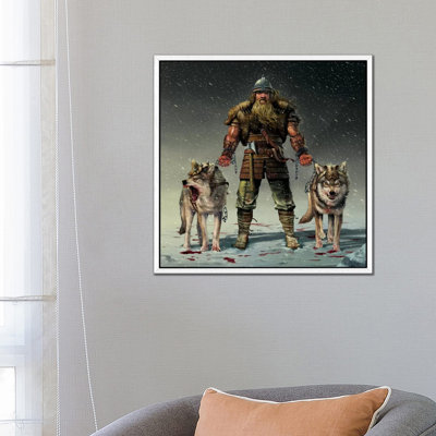 Mountain Viking by Vincent Hie - Print on Canvas