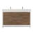 Nubell 59 " W Freestanding Standard Double Vanity Bathroom Vanity With Acrylic Top-579506821-578872433