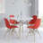 Jordan 4 - Person Four Leg Dining Set-468698219-462103209