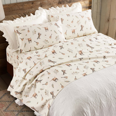 Ensemble de draps en percale de coton JG Co. By Amie And Jolie Sikes