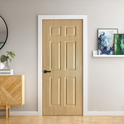 Panneau de porte intérieur 6 pièces