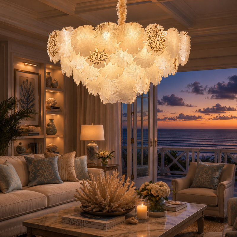 Almara 18-Light Clear Chandelier
