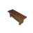 Teri Solid Wood Single Coffee Table-1628236860