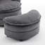 Repose-pieds en velours côtelé-960867396