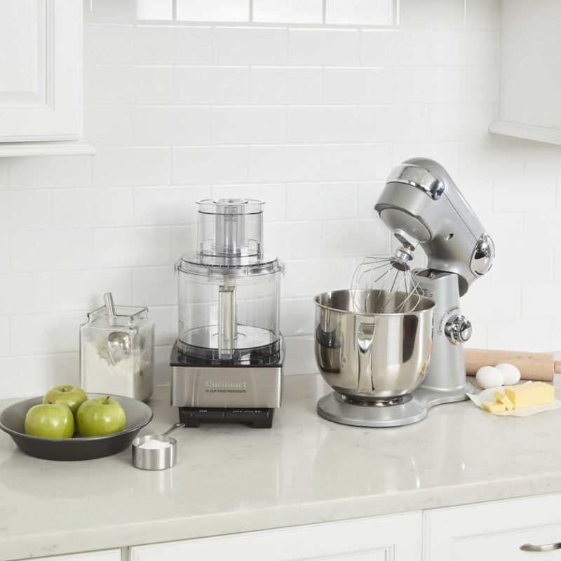 Cuisinart 12 Speed 5.5 Qt. Stand Mixer, Silver Lining