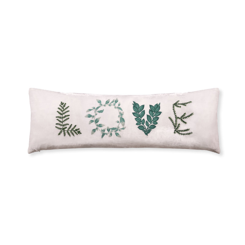 Velvet Lumbar Pillow Cover & Insert