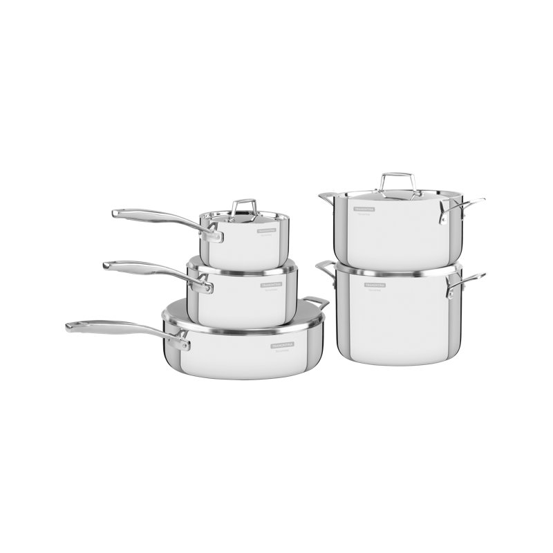 5 - Piece Stainless Steel Cookware Set