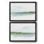 Green Ribbon Coast I - ensemble de 2 reproductions de cadres photo-1169078135-1169078134