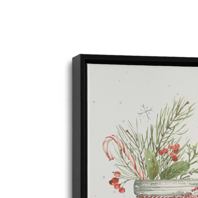 «Lennetta I» par Lisa Audit, reproduction d'art sur toile, Black, 8" H x 12" W, Framed Print without Mat