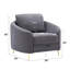 Chaise yuina, lin gris
