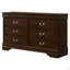 Commode 6 tiroirs Frances Cappuccino-375679745