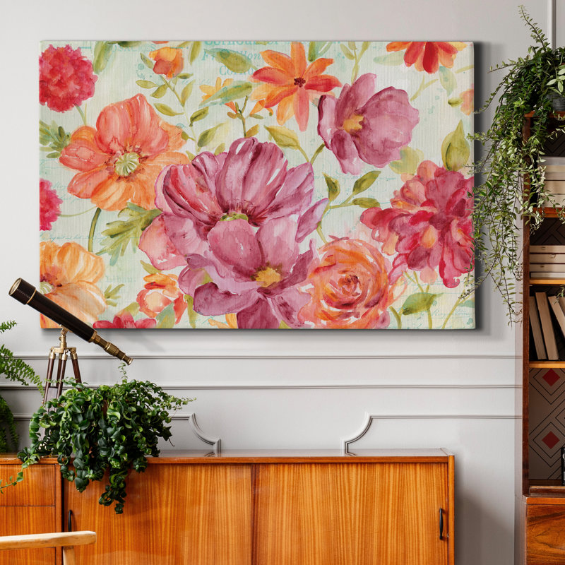 " Summer Sorbet Medley ", 24" H x 36" W x 1" D