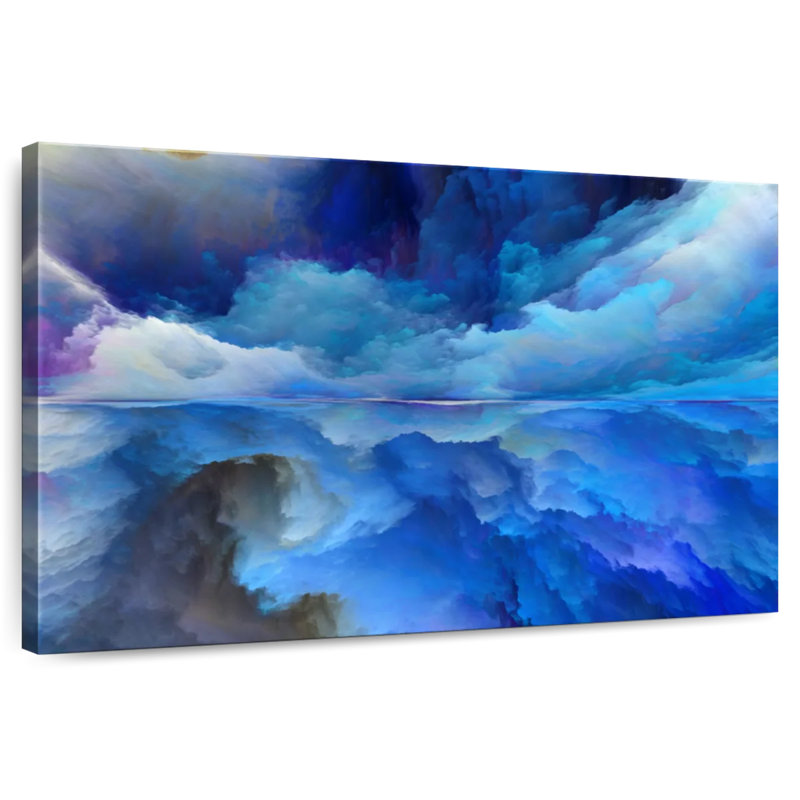 Avery Abstract Sky, 32" H x 48" W