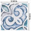 Saint Germain 5.75" x 5.75" Porcelain Patterned Wall & Floor Tile