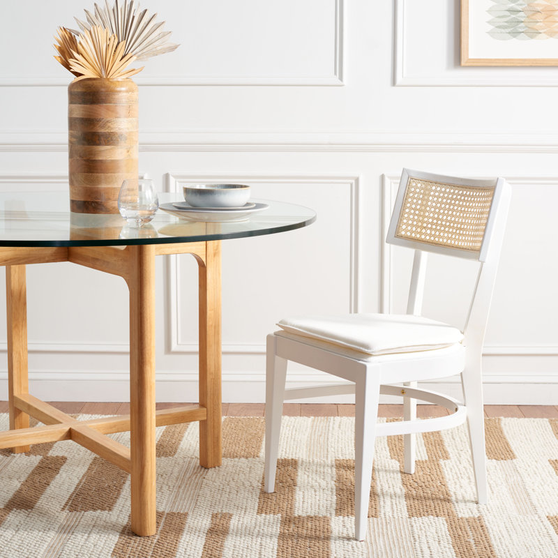 Tarrington 17.36'' H Upholstered Armchair, White
