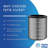 Winix 10.5 in H x 9 in W Round HEPA Replacement Carbon Filter 1 Pack