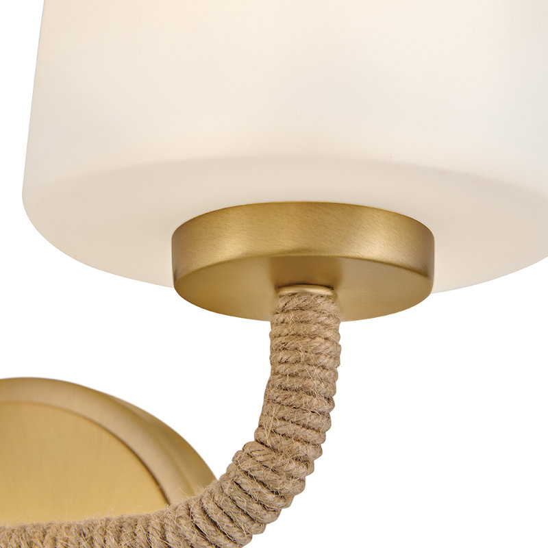 Everlee Bath Vanity Fixture w/ Rope Accents, 2