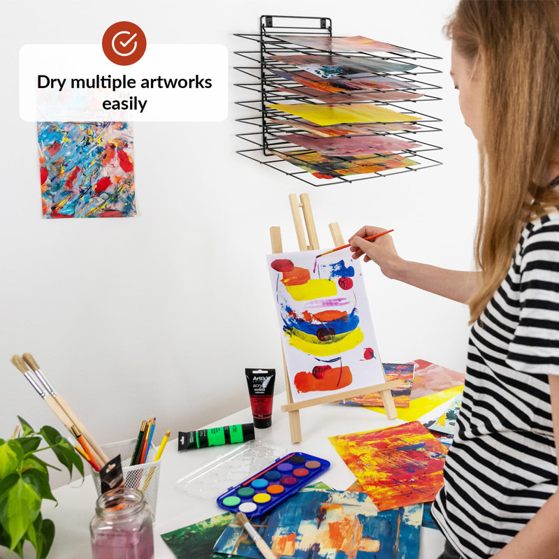 Metal Wall-Mounted Drying Rack