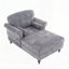 Canapé-lit simple en chenille-523015857