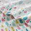Ensemble de draps en flanelle de coton 4 pièces pour grand lit, conception à motif d'arbres des fêtes blanc, drap-housse entièrement élastiqué, lavable à la machine, toutes les draps sont lavés pour un entretien facile